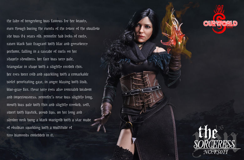 Yennefer de Vengerberg 1/6 The Sorceress YEN - The Witcher 3 (SW Ourworld / SWTOYS) 17044011