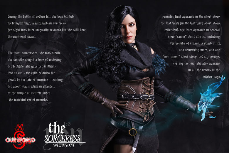 Yennefer de Vengerberg 1/6 The Sorceress YEN - The Witcher 3 (SW Ourworld / SWTOYS) 17044012