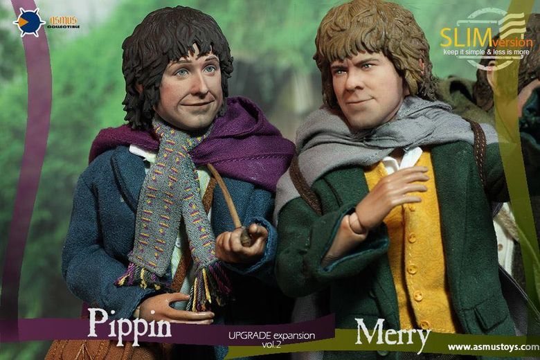 Pippin & Merry 1/6 - The Lord Of The Rings - Le Seigneur des Anneaux (Asmus Toys) 17090810
