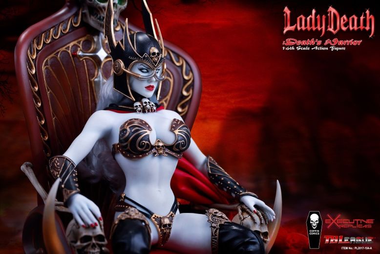 Lady Death : Death's Warrior V2 with Throne 1/6 (TBLeague) 17135010