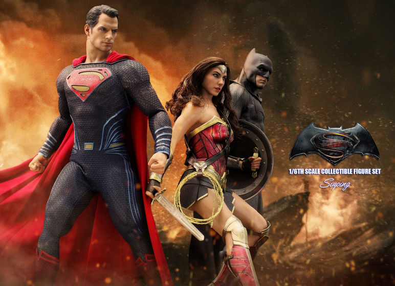 Batman Vs Superman : Dawn Of Justice (Batman, Superman, Wonder Woman) (Hot Toys) 18421411