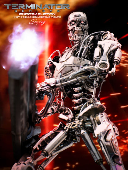 Terminator Genisys 1/6th - Endoskeleton collectible figure (Hot Toys) 18472610