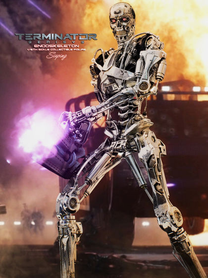 Terminator Genisys 1/6th - Endoskeleton collectible figure (Hot Toys) 18472611