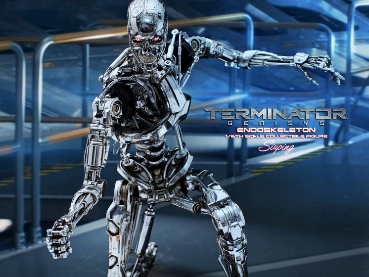 Terminator Genisys 1/6th - Endoskeleton collectible figure (Hot Toys) 18472714