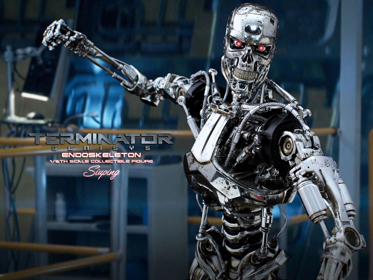 Terminator Genisys 1/6th - Endoskeleton collectible figure (Hot Toys) 18472810