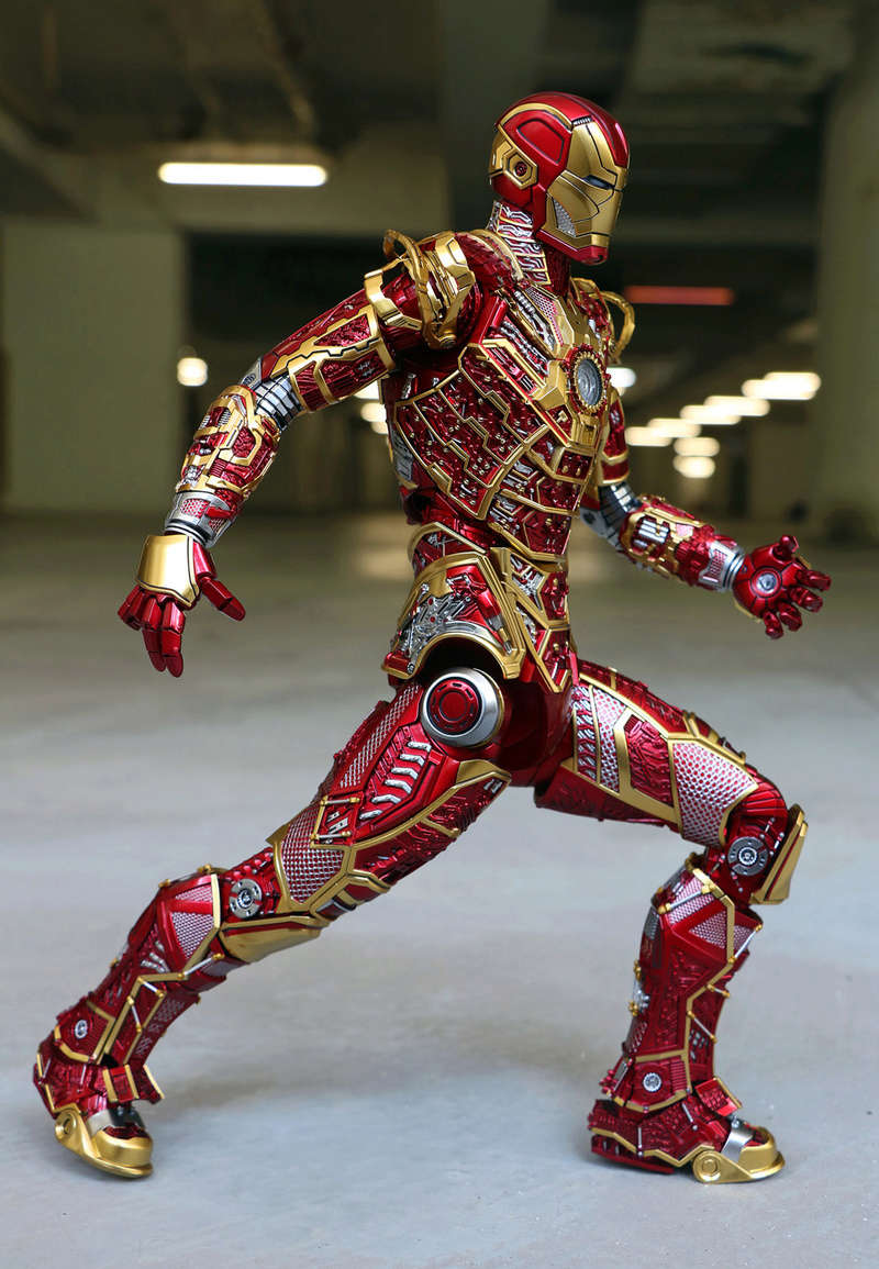 Iron Man 3 - Iron Man Mark XLI (41) Bones (Retro Armor Version) 1/6 (Hot toys) 21491710