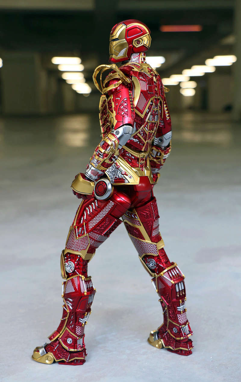 Iron Man 3 - Iron Man Mark XLI (41) Bones (Retro Armor Version) 1/6 (Hot toys) 21491711