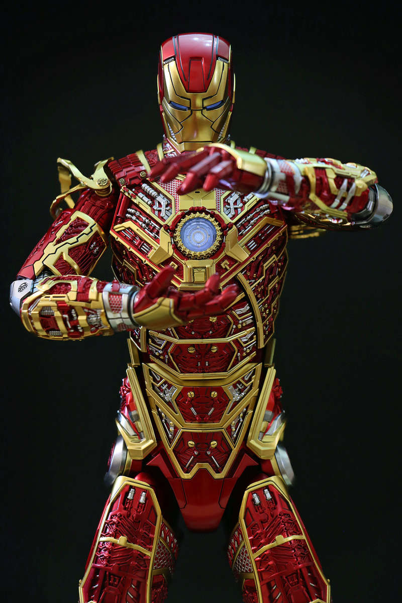 Iron Man 3 - Iron Man Mark XLI (41) Bones (Retro Armor Version) 1/6 (Hot toys) 21492110
