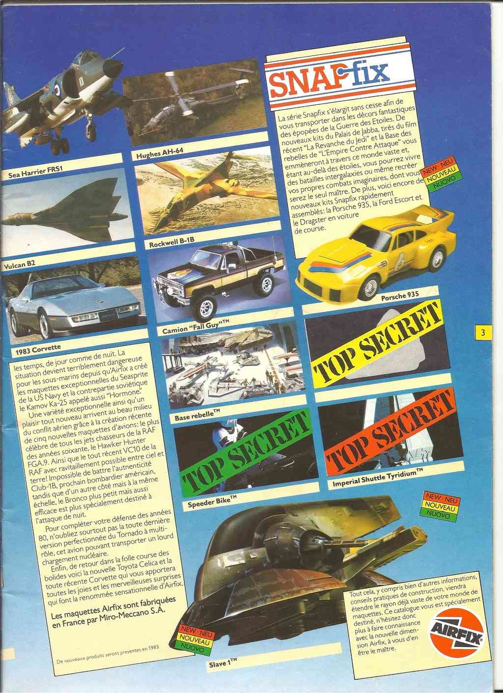 [AIRFIX 1983] Catalogue 1983 20ème édition Airfi109