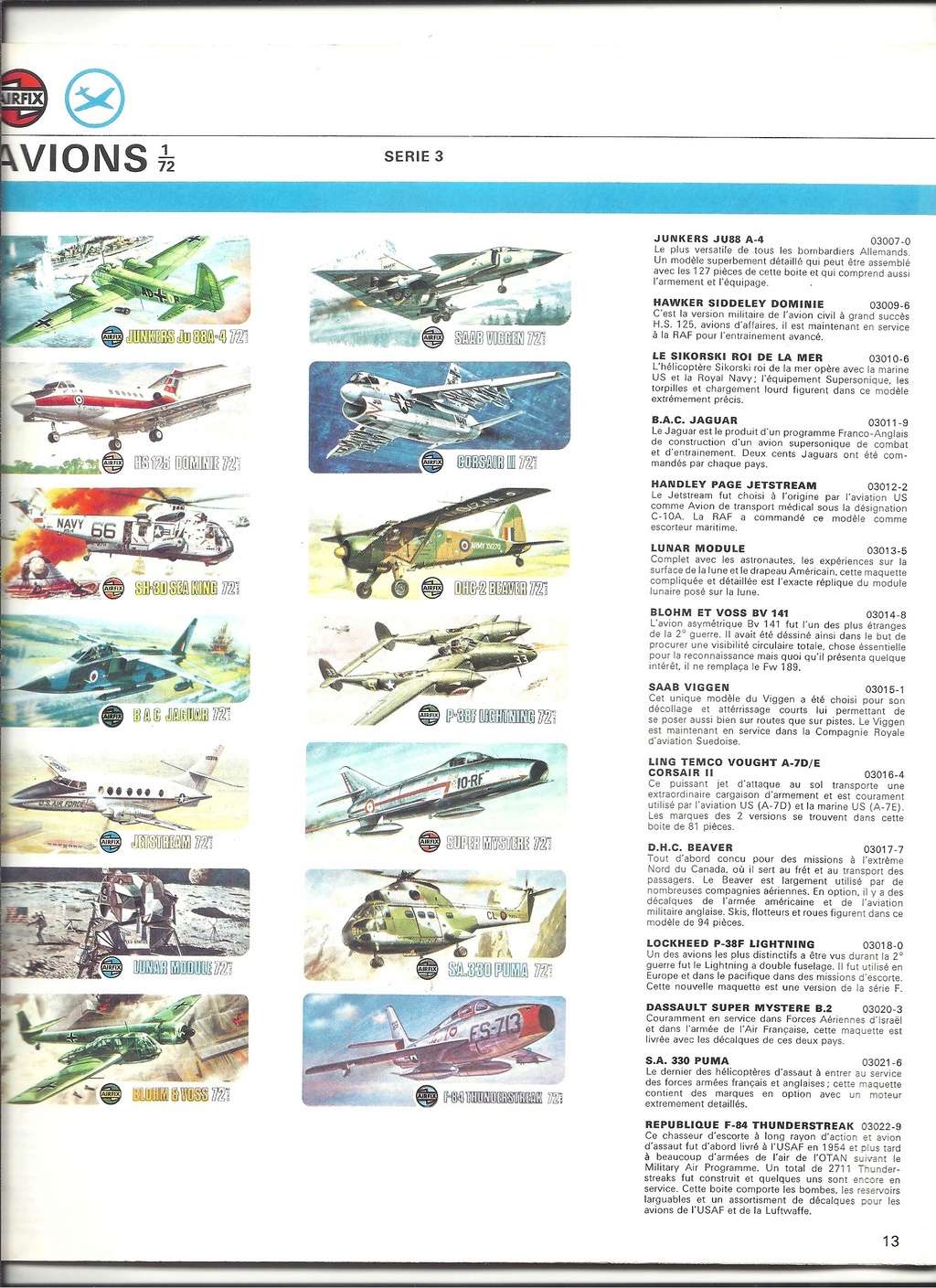 [AIRFIX 1975] Catalogue 1975 12ème édition Airfi169