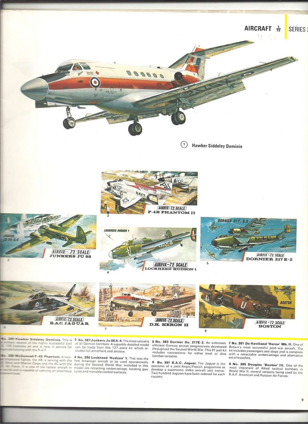 [AIRFIX 1971] Catalogue 1971 8ème édition Airfix22