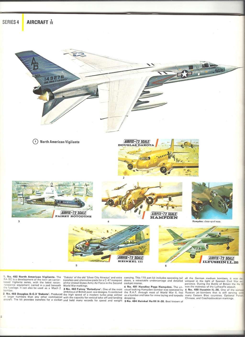 [AIRFIX 1971] Catalogue 1971 8ème édition Airfix24