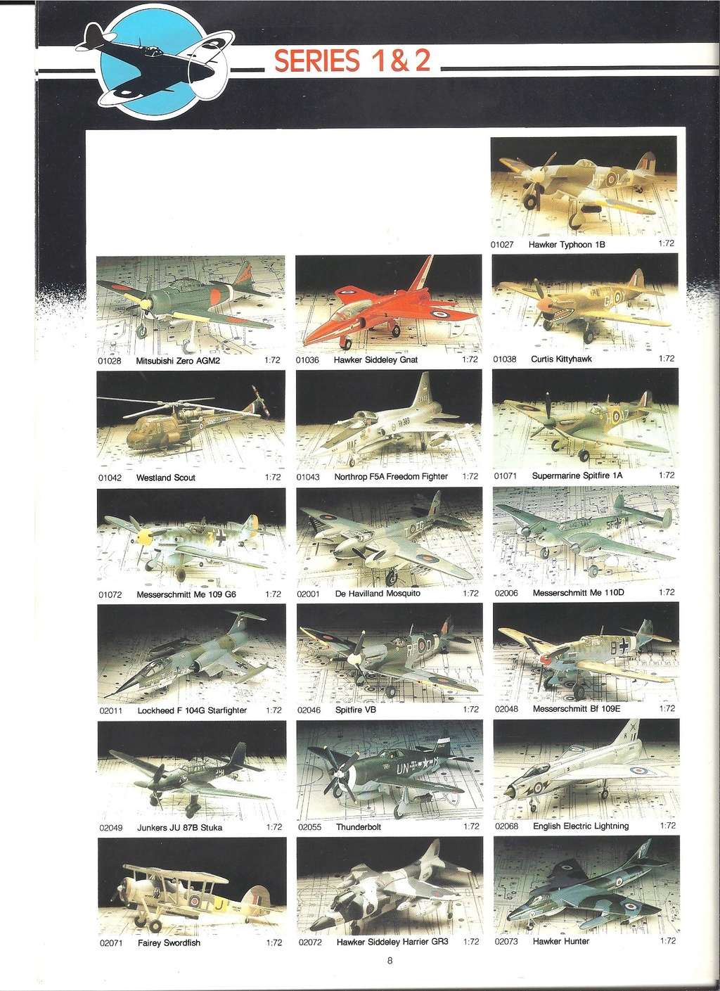 [AIRFIX 1986] Catalogue 1986 23ème édition Airfix86