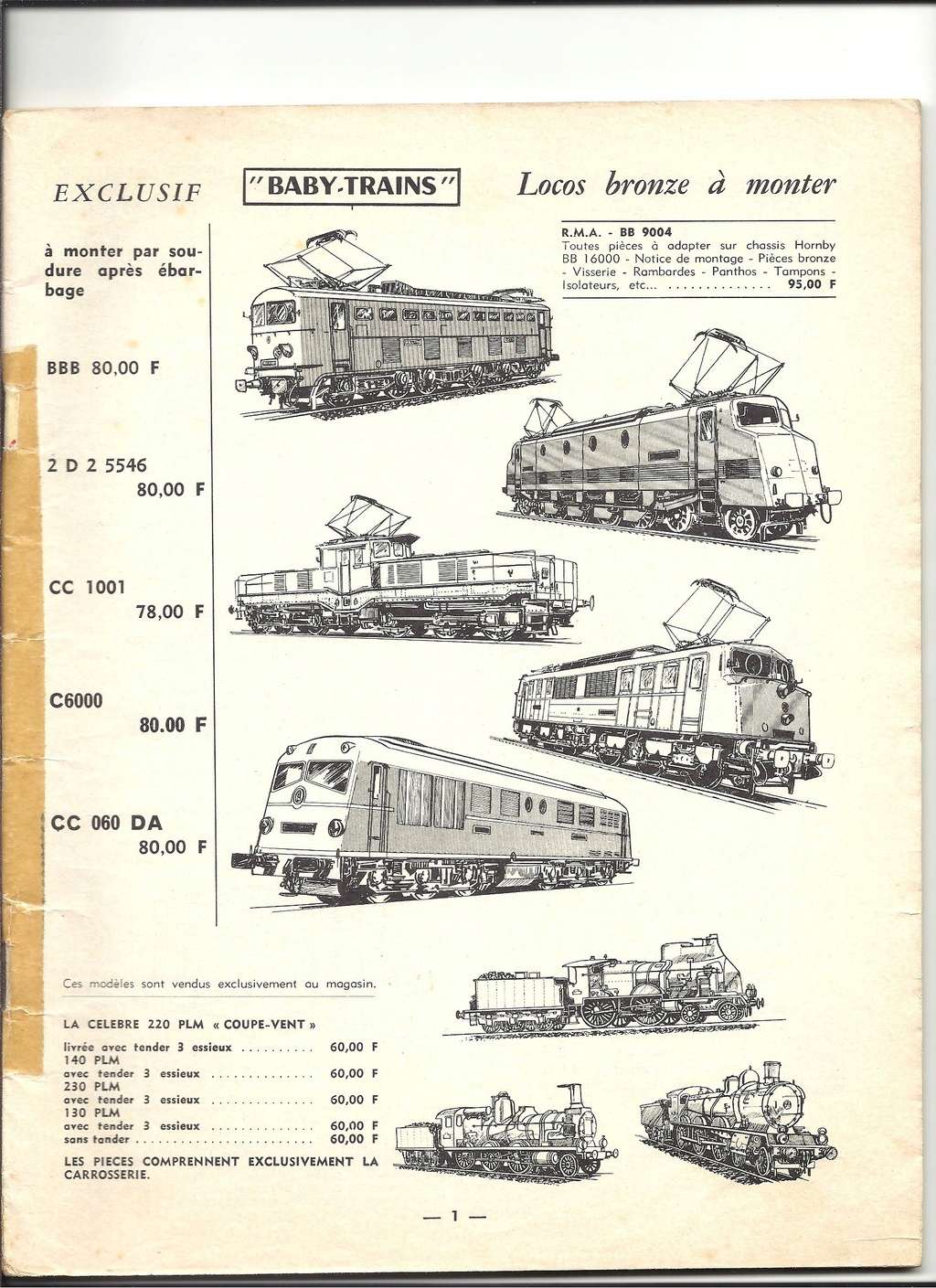 [BABY TRAIN 1965] Catalogue 1965 19ème année Baby_112
