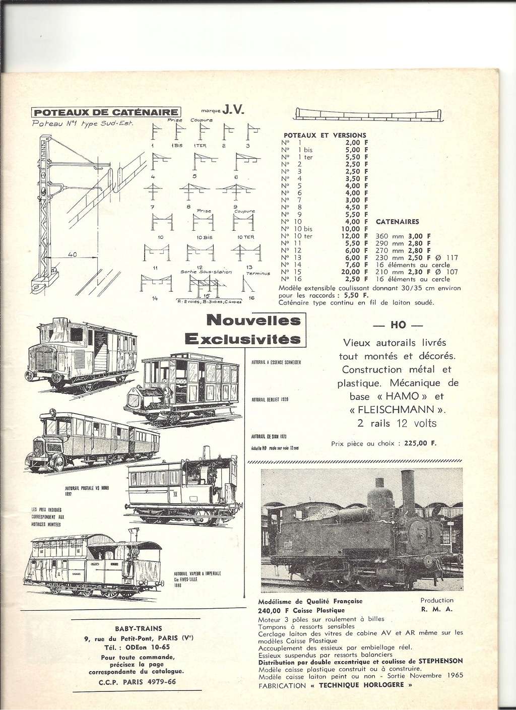 [BABY TRAIN 1965] Catalogue 1965 19ème année Baby_123