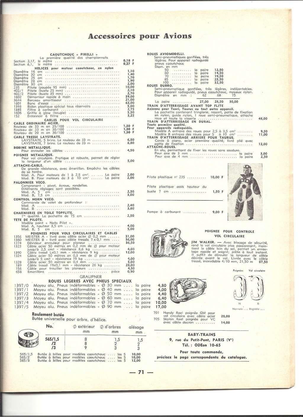 [BABY TRAIN 1965] Catalogue 1965 19ème année Baby_182
