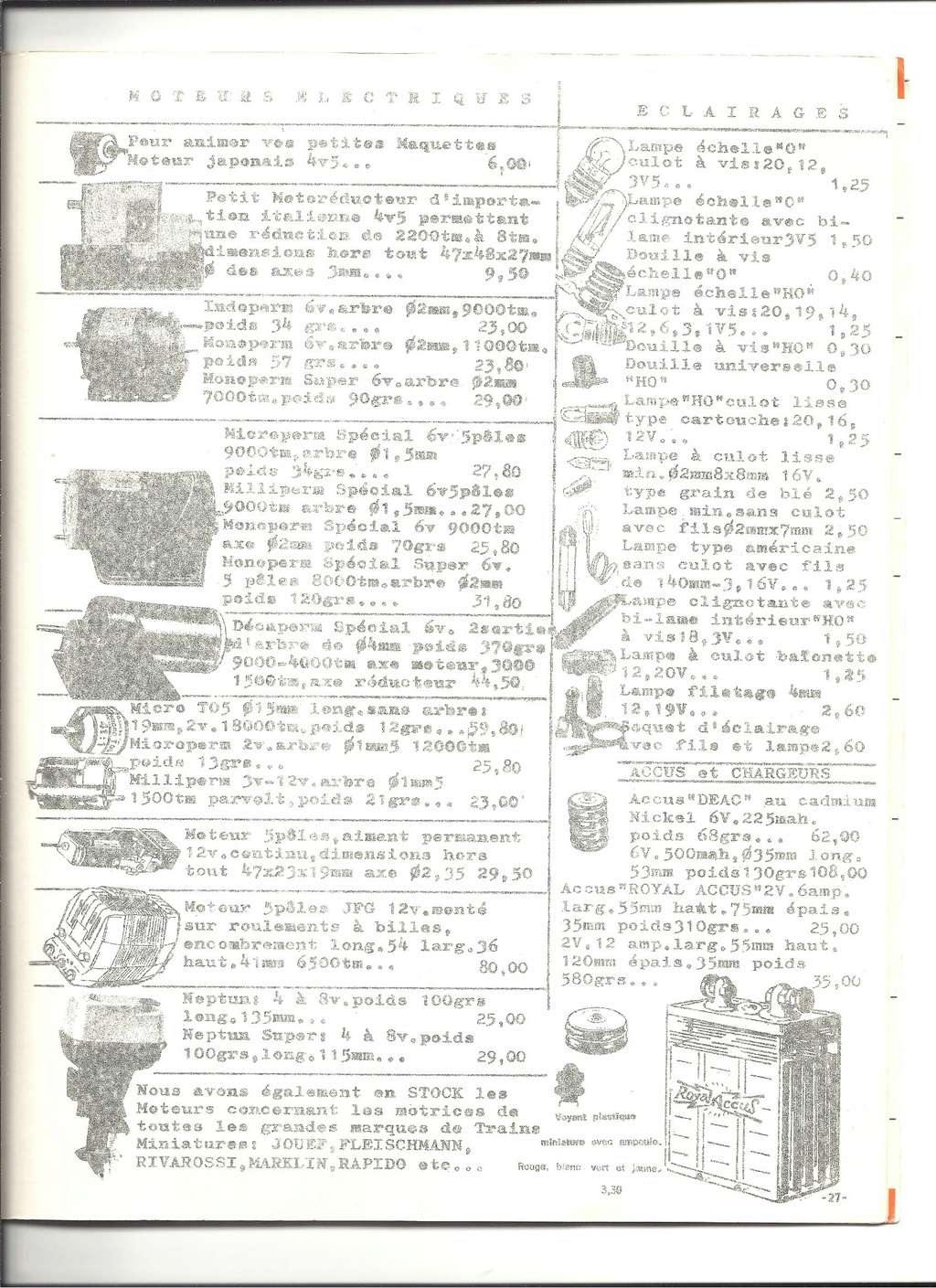 [CENTRAL TRAIN 1971] Catalogue 1971  Centra39