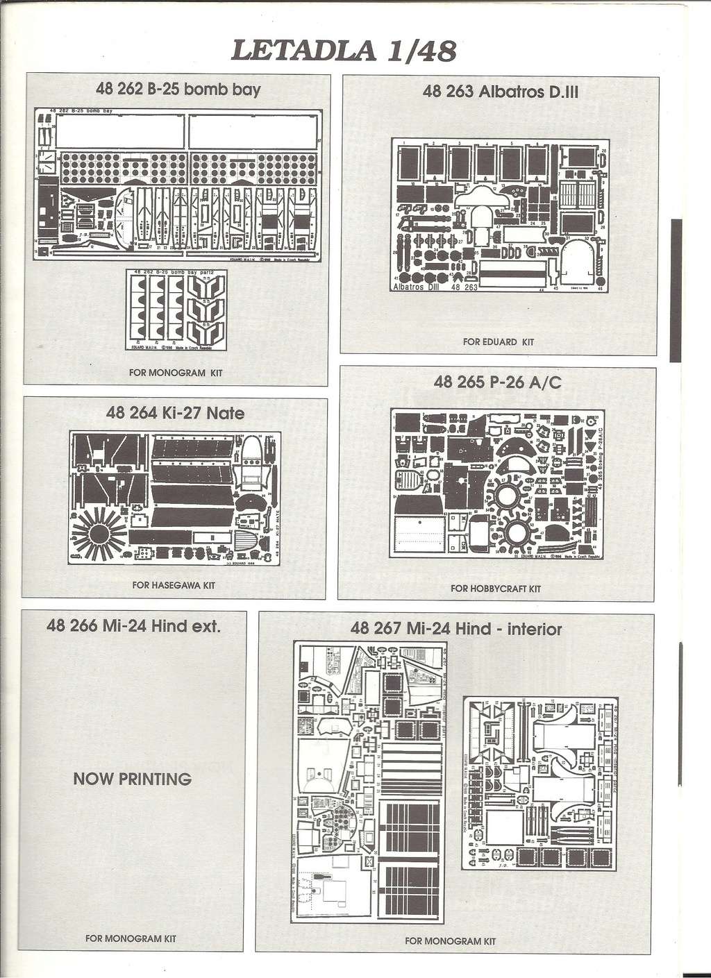 [EDUARD 1999] Catalogue photodécoupe part III 1999 Eduard19