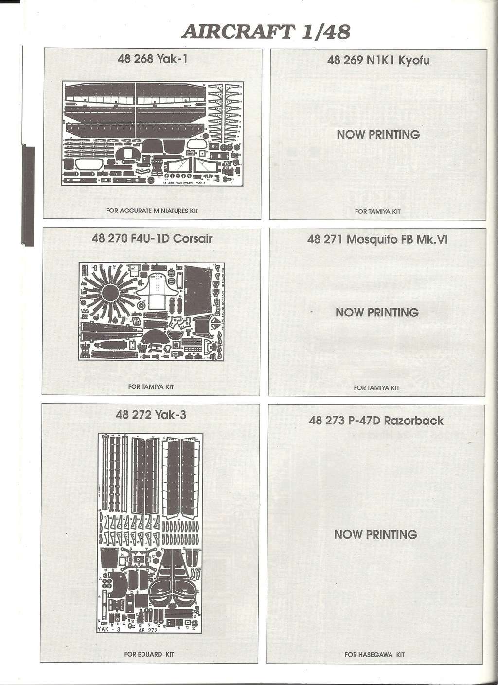 [EDUARD 1999] Catalogue photodécoupe part III 1999 Eduard23