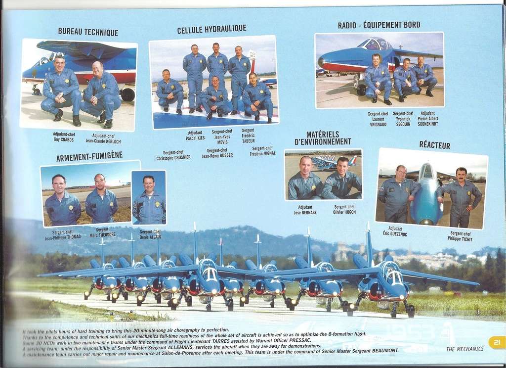 Patrouille de FRANCE 1/72ème Ref 52303 Notice Helle296