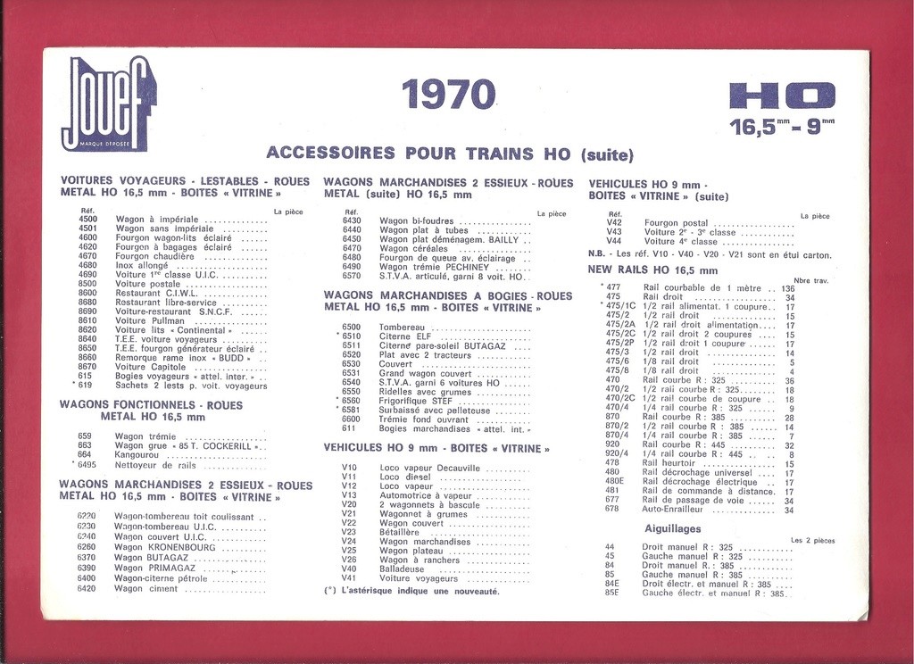 [JOUEF 1970] Catalogue 1970 Jouef152