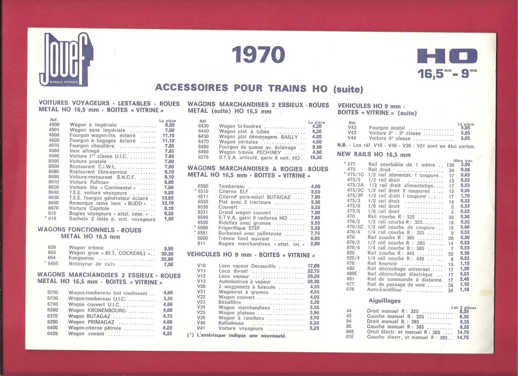 [JOUEF 1970] Catalogue 1970 Jouef158