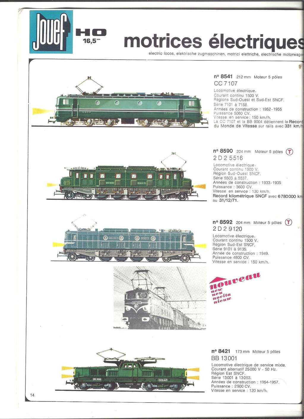 [JOUEF 1972] Catalogue 1972 Jouef175