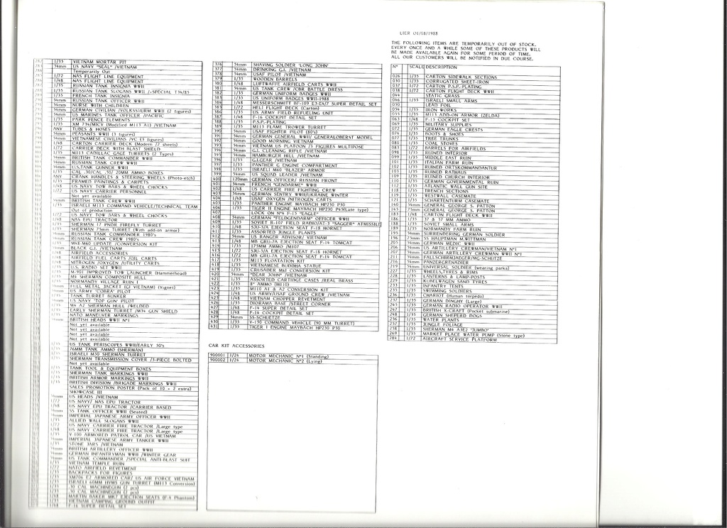[VERLINDEN 1989] Catalogue 1989 5ème édition Verli103