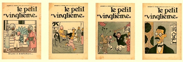 La grande histoire des aventures de Tintin. - Page 32 110