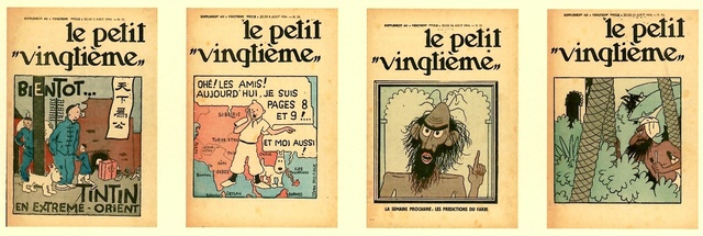 La grande histoire des aventures de Tintin. - Page 32 310