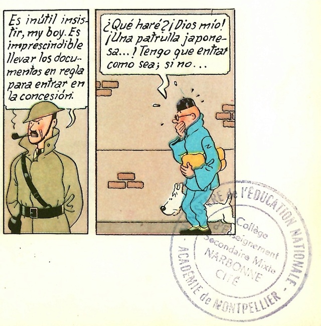 La grande histoire des aventures de Tintin. - Page 32 Scan2414