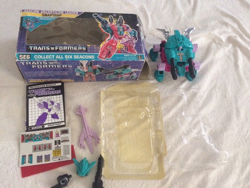 Transformers Trasformer G1 Seacons Piranhacons Snaptrap _57_311