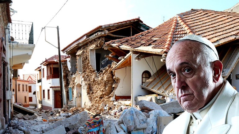 στους - Προσφορά 50.000 ευρώ από τον πάπα Φραγκίσκο στους σεισμόπληκτους της Λέσβου 22326510