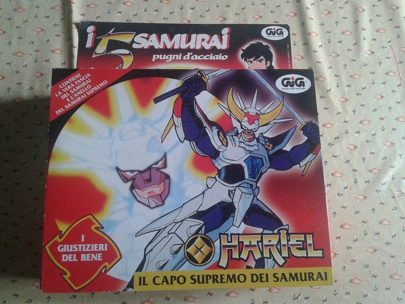 samurai - vendo collezione (quasi) completa 5 samurai gig Brilli10