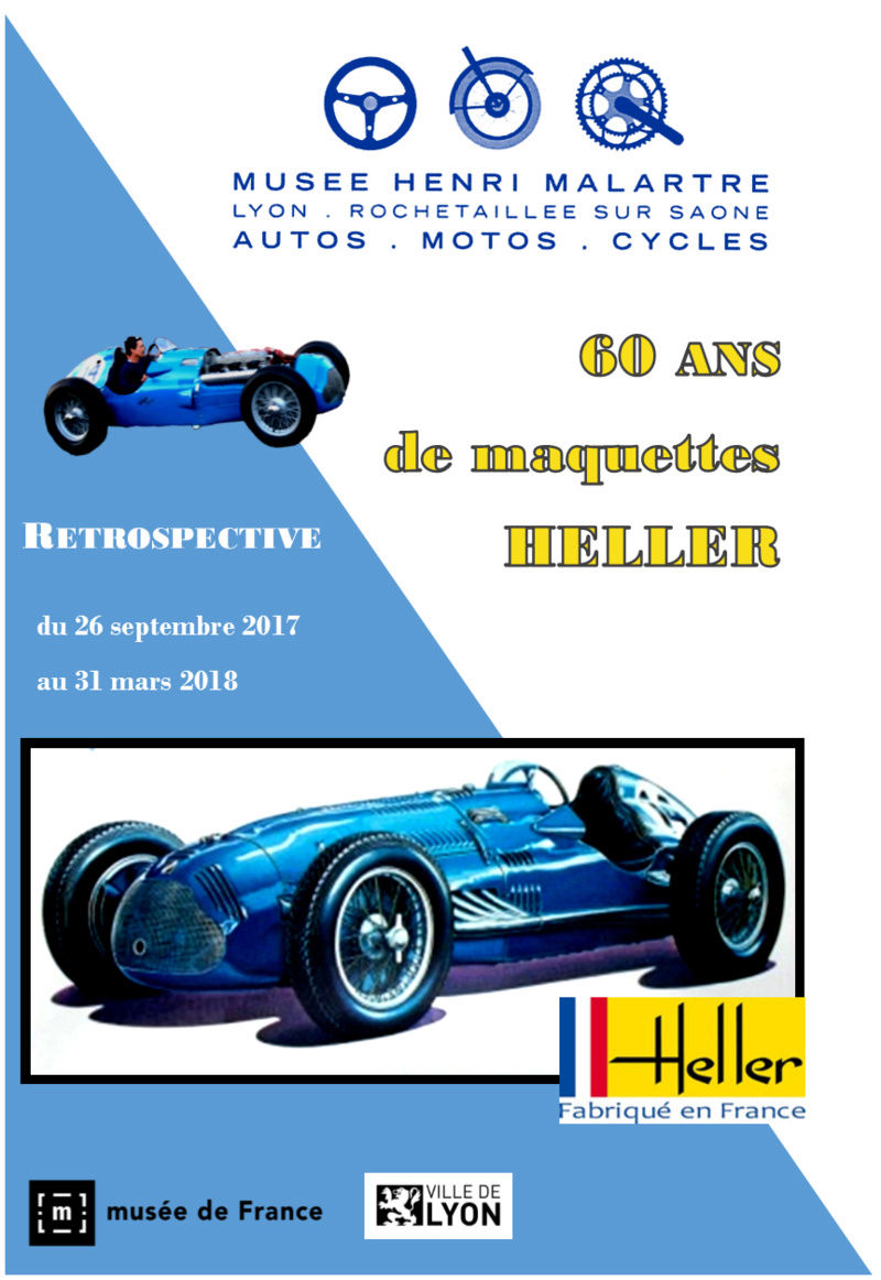 ROCHETAILLE SUR SAÔNE (69 RHONE) Rétrospective HELLER au musée de l'automobile du 25 septembre au 31 mars 2018 ... Flyer_10