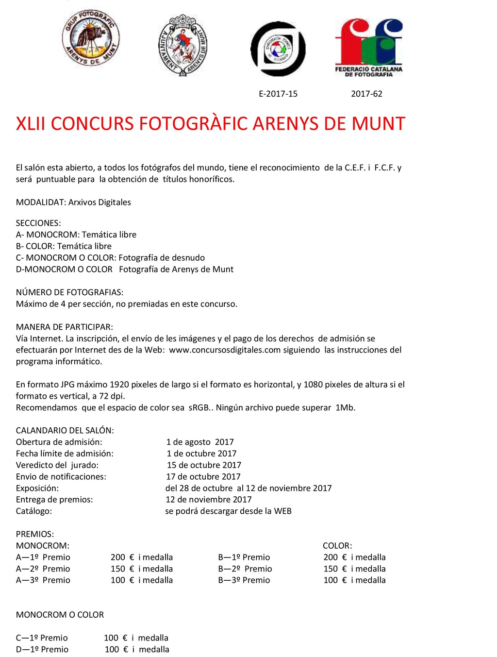 Concursos de Fotografía Octubre 2017 - Página 7 Arenys10