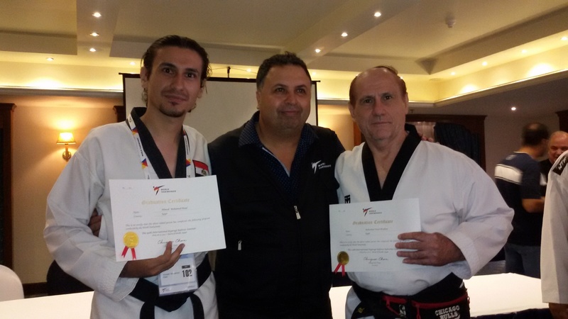 Referees in The 99th International Kyorugi Referee Siminar & The 113th Refresher Course, in Sharm El-Sheikh, Egypt O510