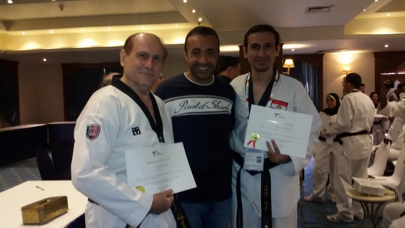 Referees in The 99th International Kyorugi Referee Siminar & The 113th Refresher Course, in Sharm El-Sheikh, Egypt O610