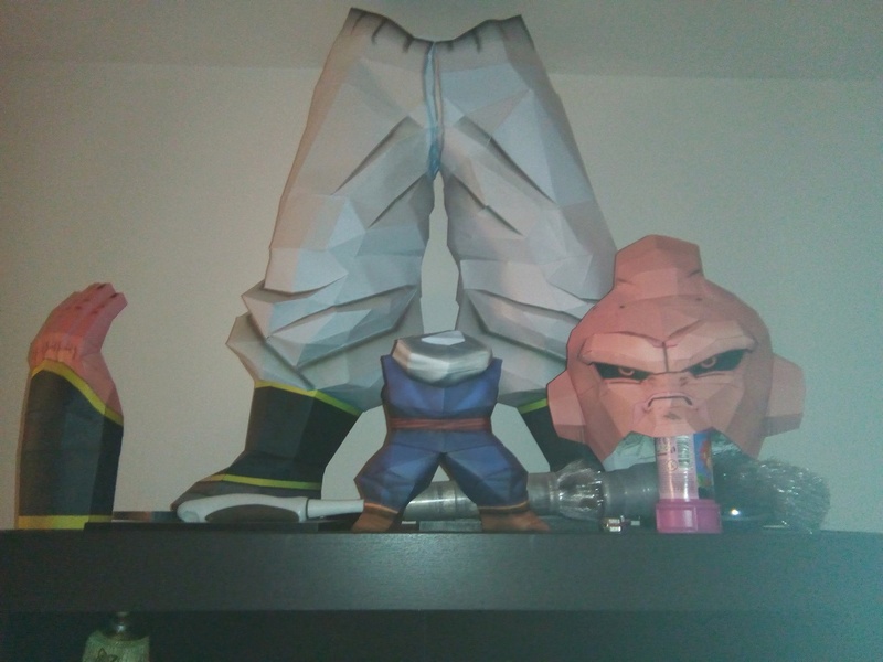 projet Kid Buu life size de PaperJuke (TERMINE) Img_2029