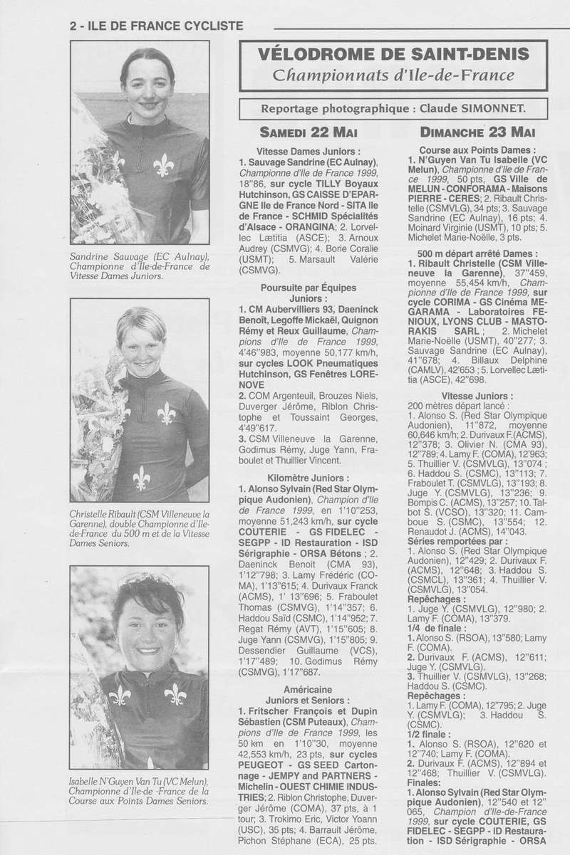 Coureurs et Clubs de Octobre 1996 à décembre 1999 - Page 31 00325
