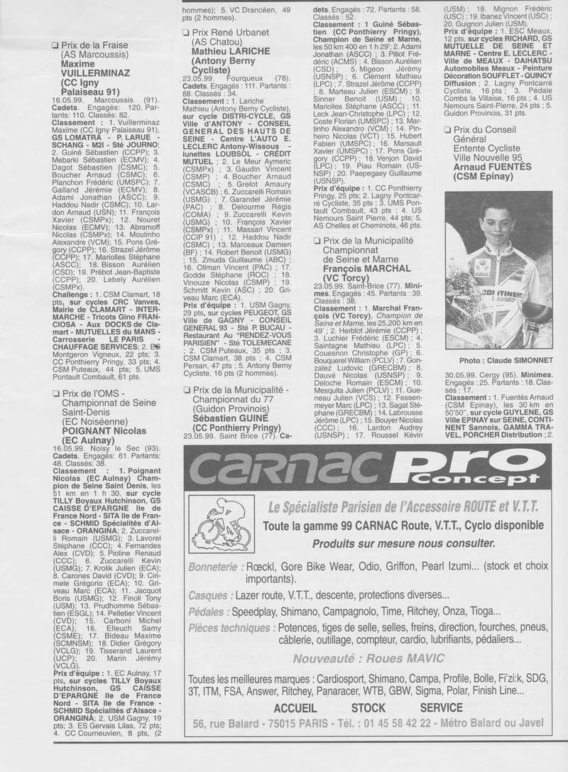  Coureurs et Clubs de Octobre 1996 à décembre 1999 - Page 33 00531