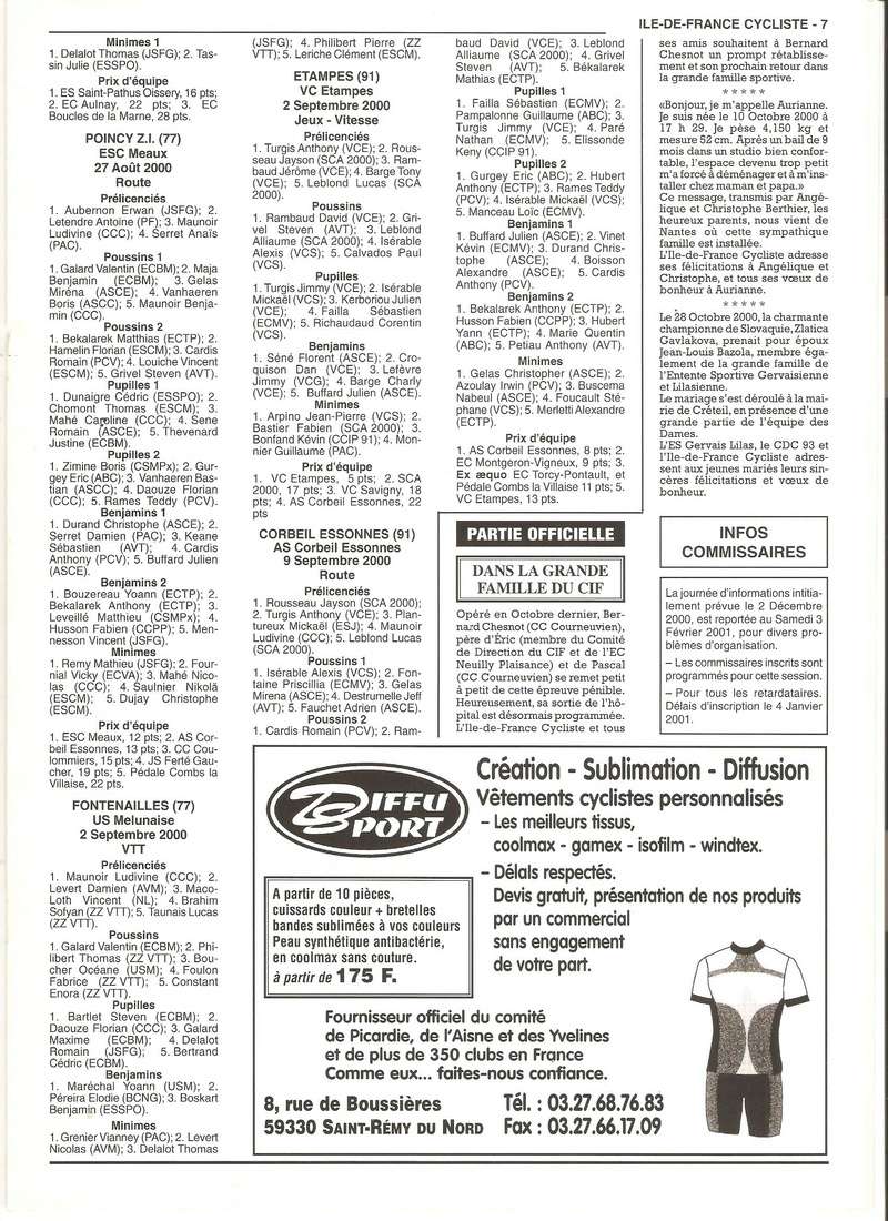 Coureurs et Clubs de janvier 2000 à juillet 2004 - Page 9 00747