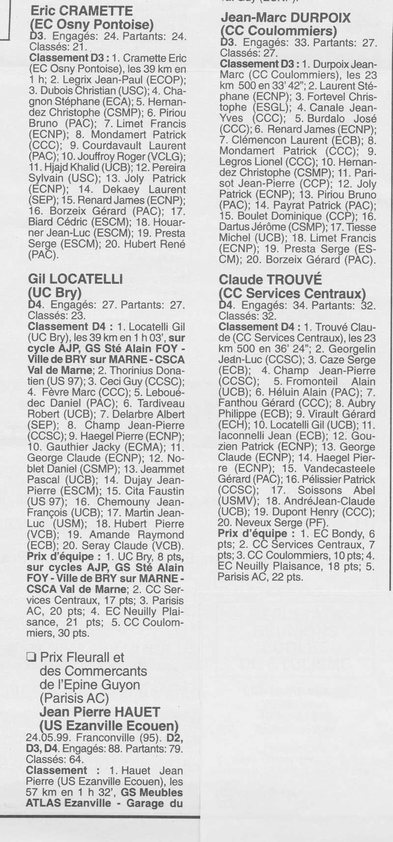  Coureurs et Clubs de Octobre 1996 à décembre 1999 - Page 33 01126