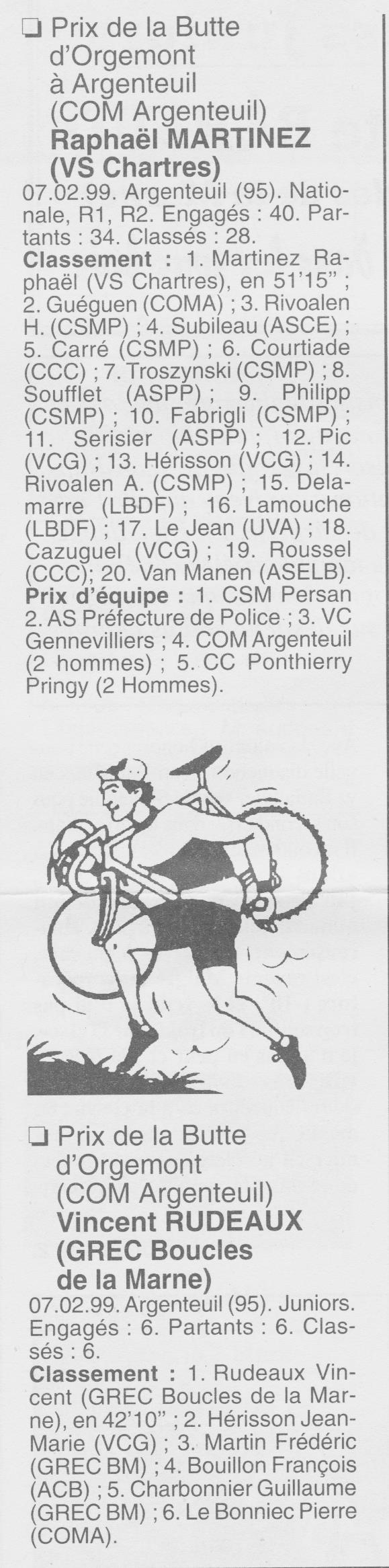  Coureurs et Clubs de Octobre 1996 à décembre 1999 - Page 27 01914