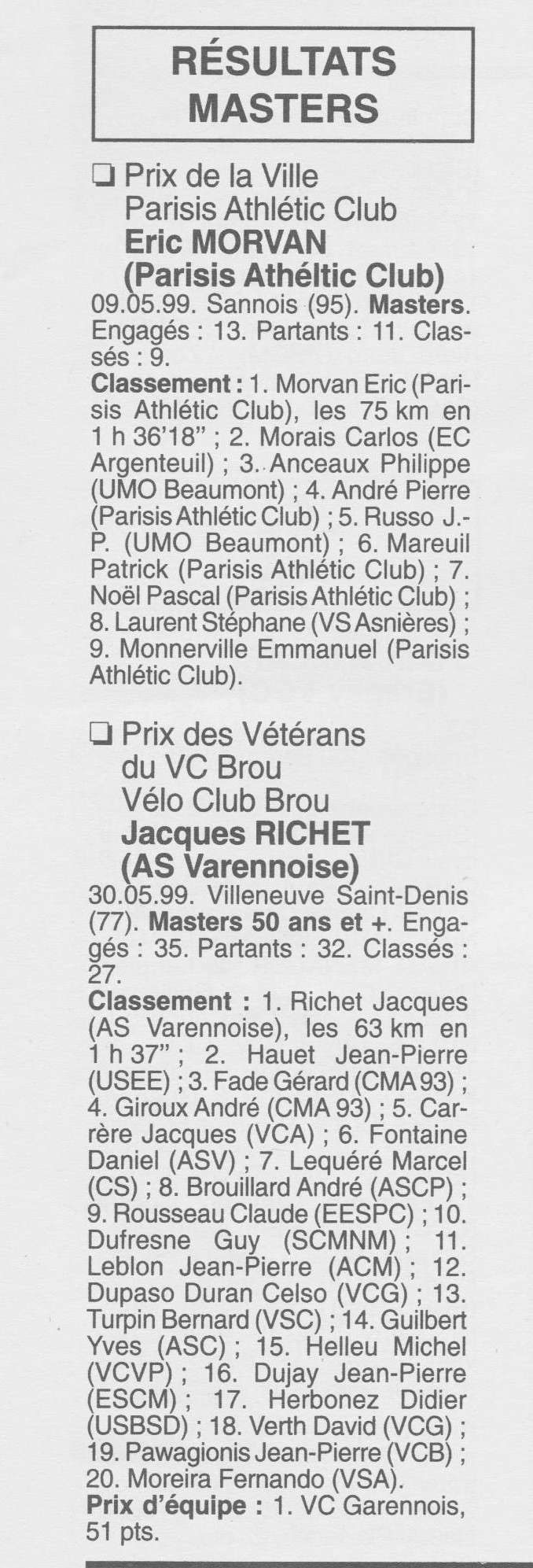  Coureurs et Clubs de Octobre 1996 à décembre 1999 - Page 33 02219