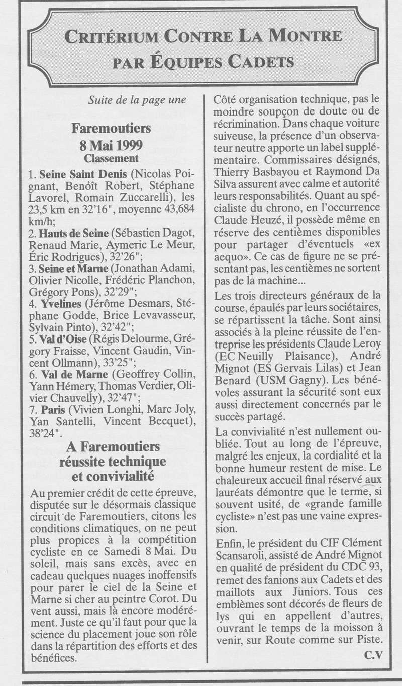 Coureurs et Clubs de Octobre 1996 à décembre 1999 - Page 31 03013