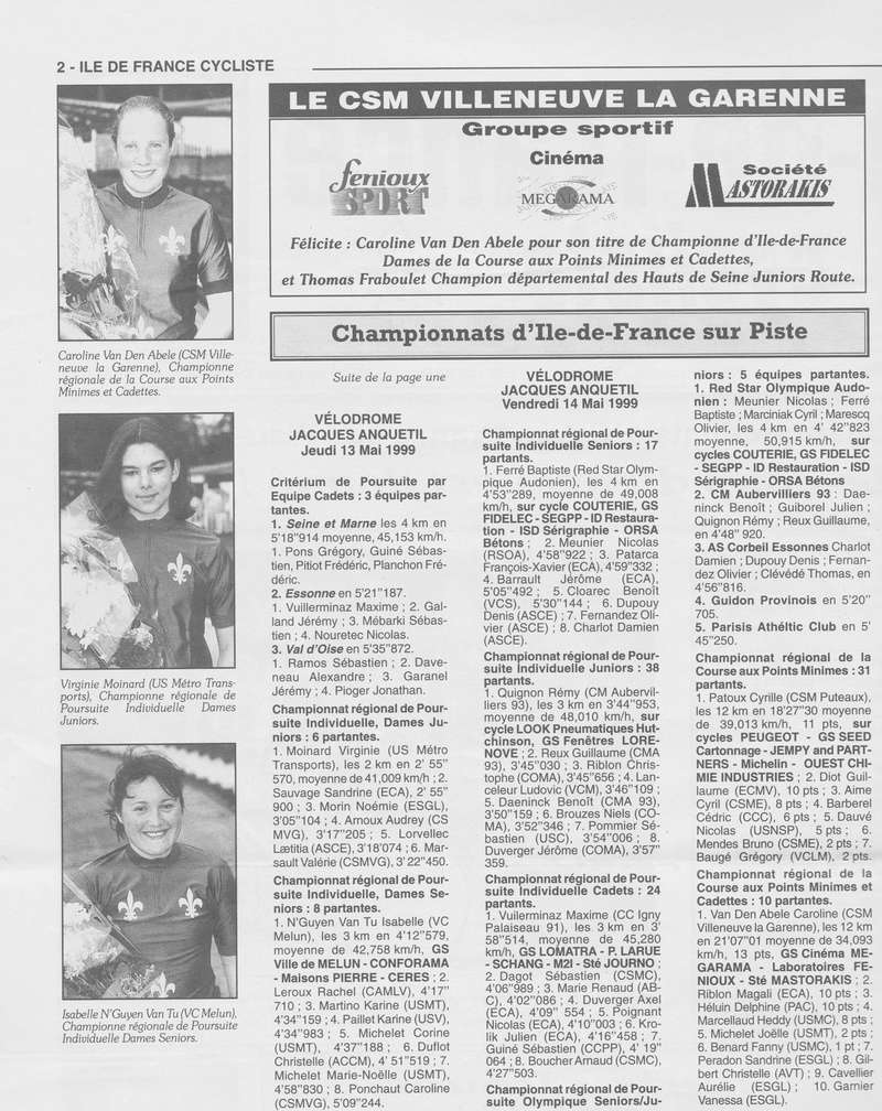 Coureurs et Clubs de Octobre 1996 à décembre 1999 - Page 31 04210