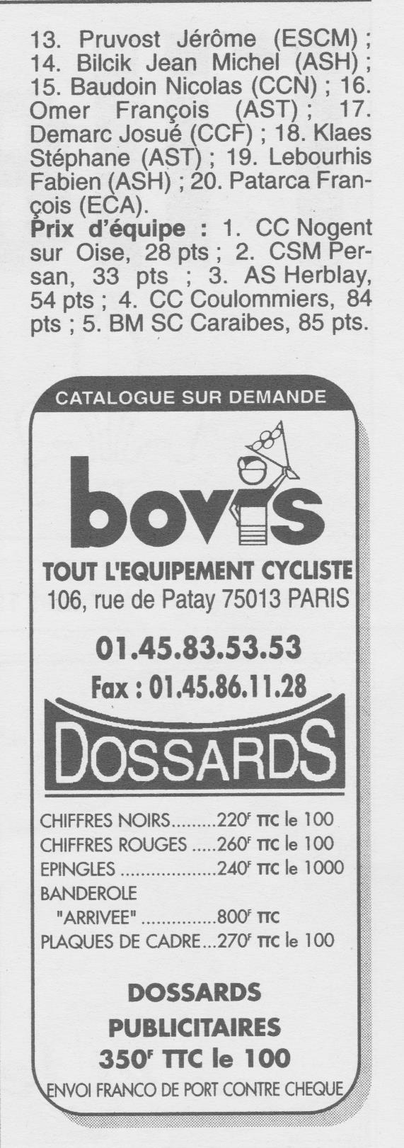  Coureurs et Clubs de Octobre 1996 à décembre 1999 - Page 30 1_00710