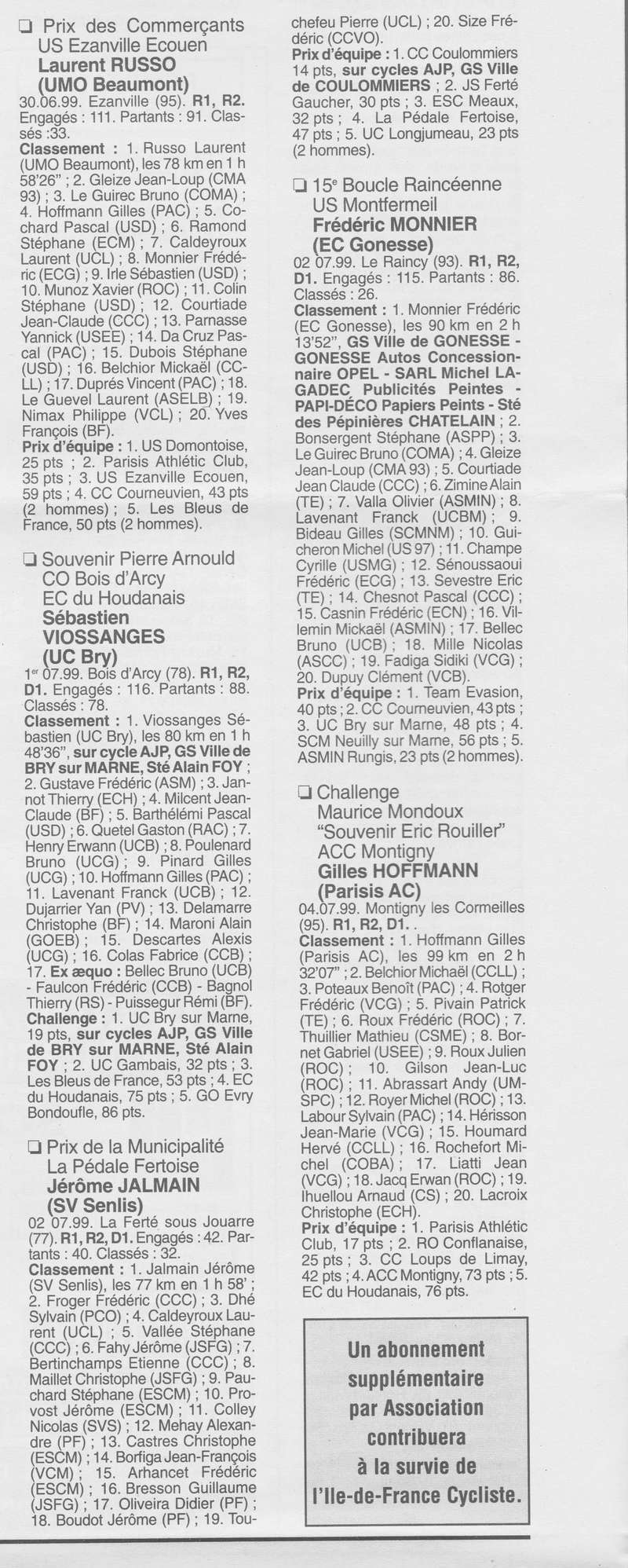  Coureurs et Clubs de Octobre 1996 à décembre 1999 - Page 35 1_01211