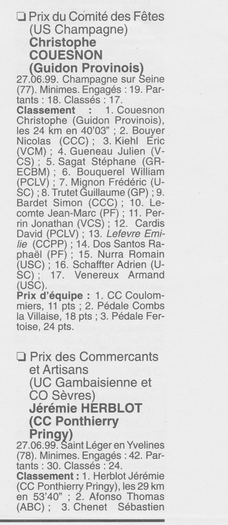  Coureurs et Clubs de Octobre 1996 à décembre 1999 - Page 35 1_01610